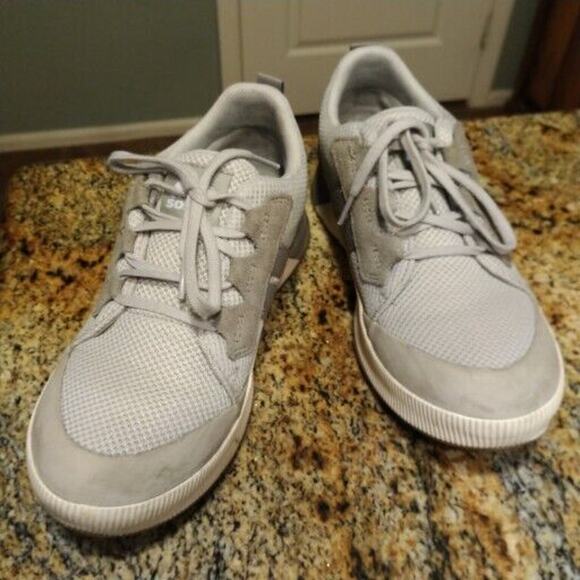 Womens Sorel Out N About 3 Waterproof Sneakers Gray Sz 9.5 - Picture 2 of 12